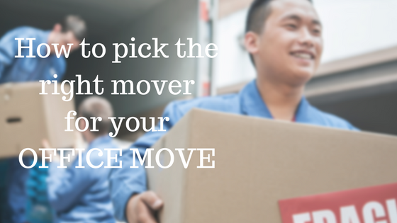 How to Pick the Right Mover for Your Office Move 