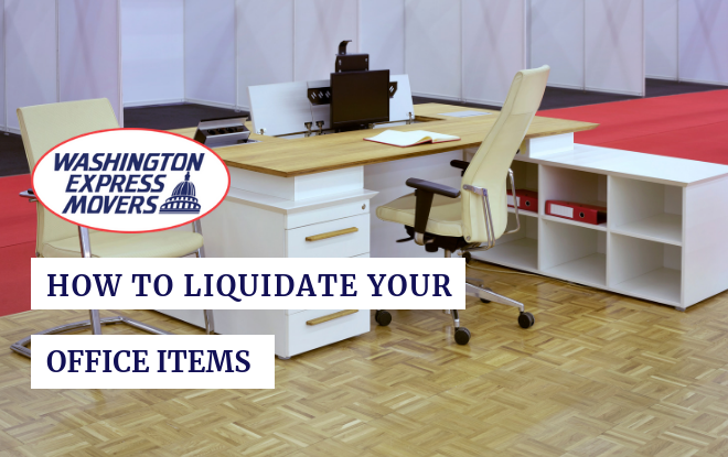 How to Liquidate Your Office Items 